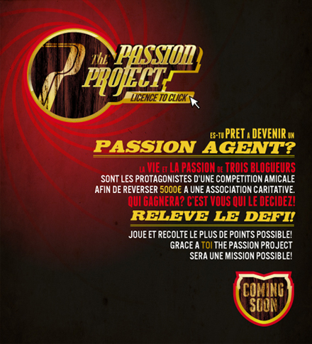 The Passion Project: coming soon!