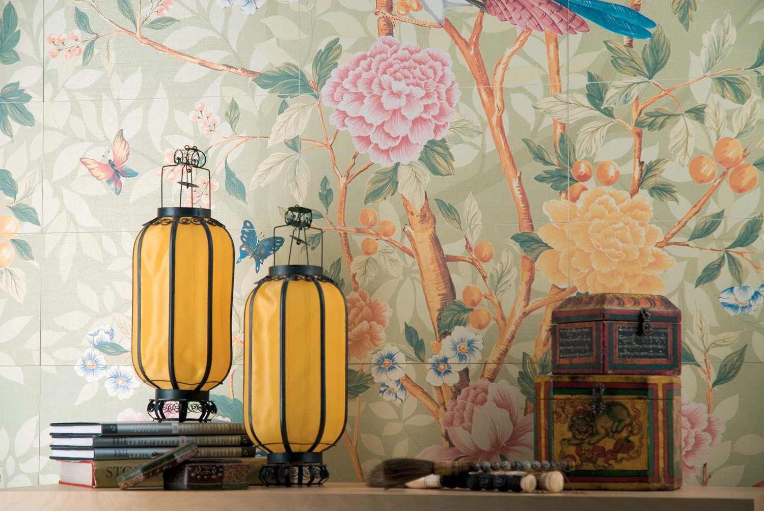 Wallpaper Look Tiles Wallpaper Effect Tiles Ceramic Wallpaper Images, Photos, Reviews