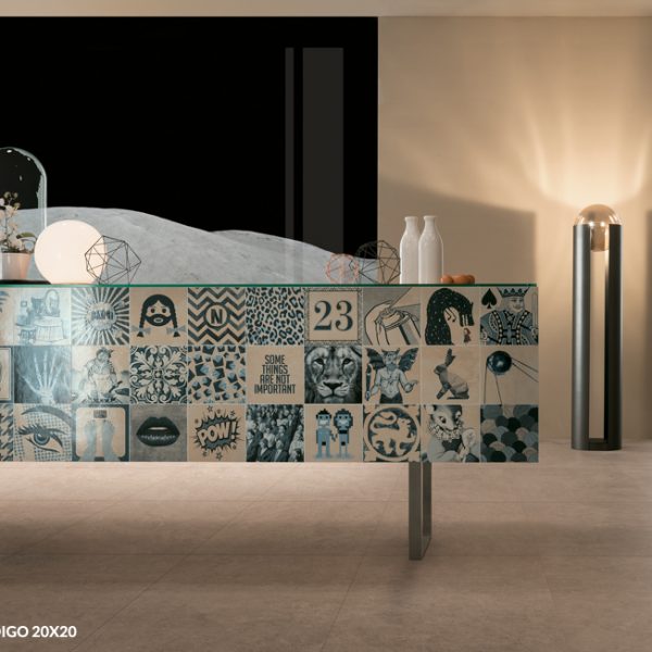 Indigo Décor Mix 20x20