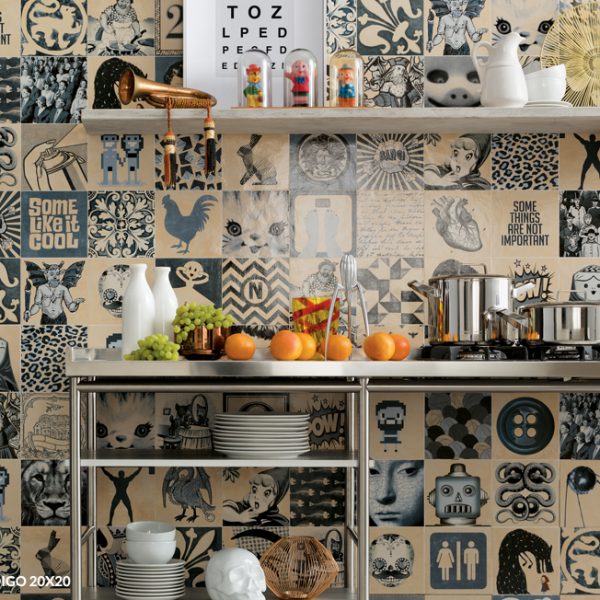 Indigo Décor Mix 20x20