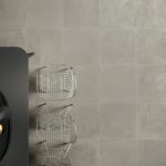 Concrete effect tiles