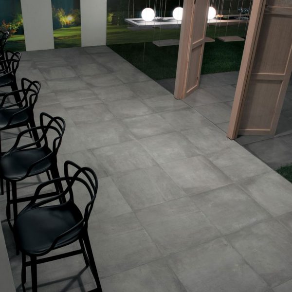 Azimut Froid 60x60 - Grey colour Tiles