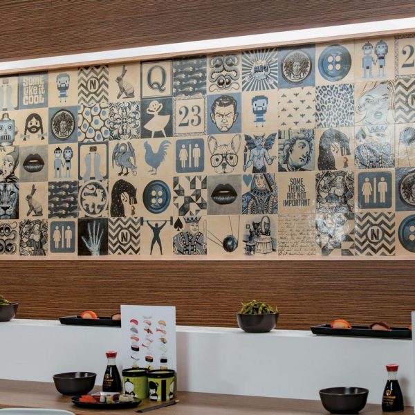 Indigo Décor Mix 20x20