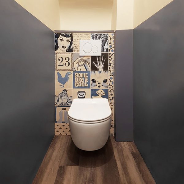 Indigo Decor Mix 20x20 - Tiles for Toilet