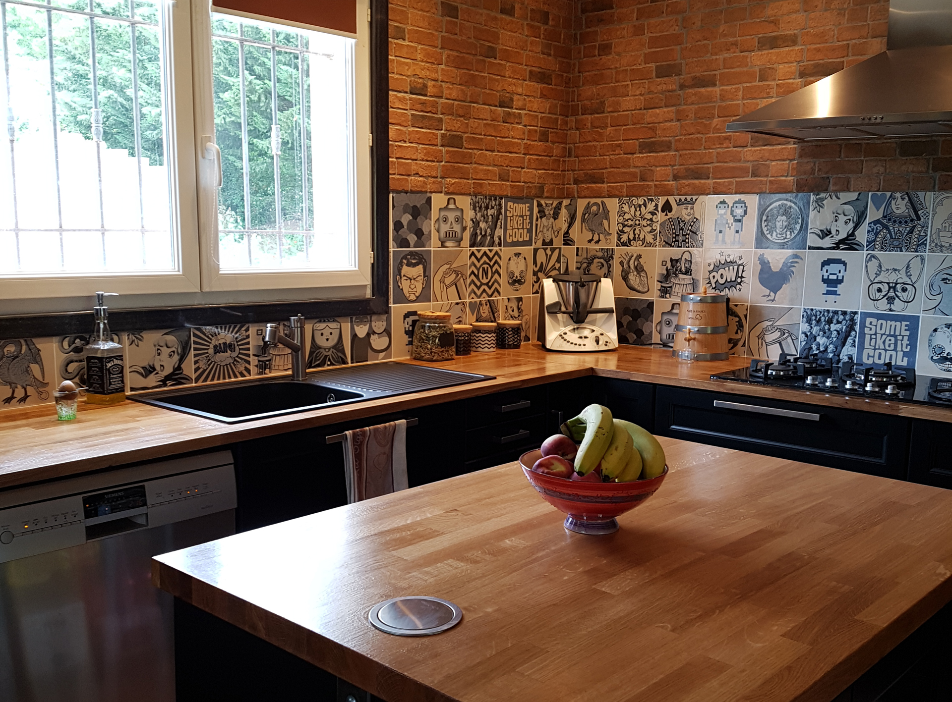 Snapshot of Industrial Textured Kitchen Design Inspiration