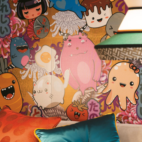 Kawaii Porcelain Wallpaper 80x80