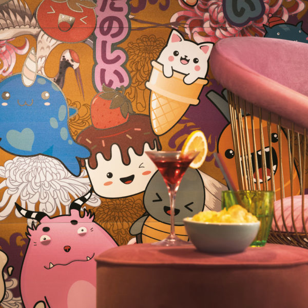 Kawaii Porcelain Wallpaper 80x80