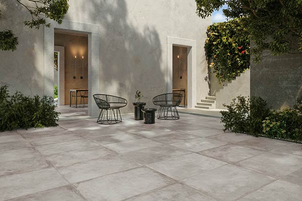 outdoor floor tiles stone effect