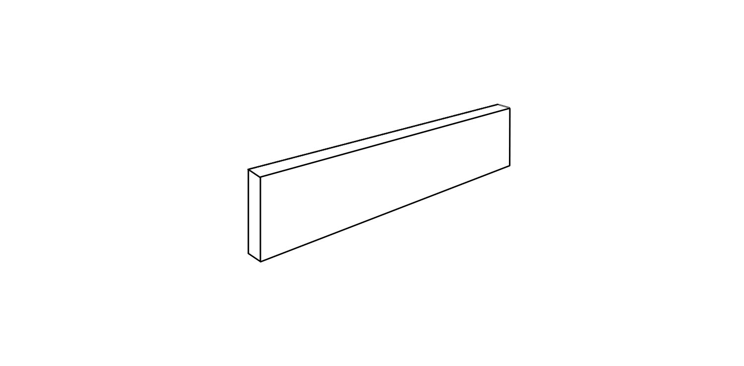 Baseboard <span style="white-space:nowrap;">3"x18"</span>