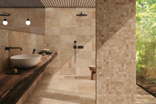 Look White Diamond Decor Wall Tile 33x100cm Matte | Deluxe Bathrooms