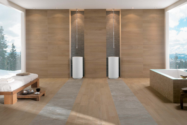 Bathroom tiles wood