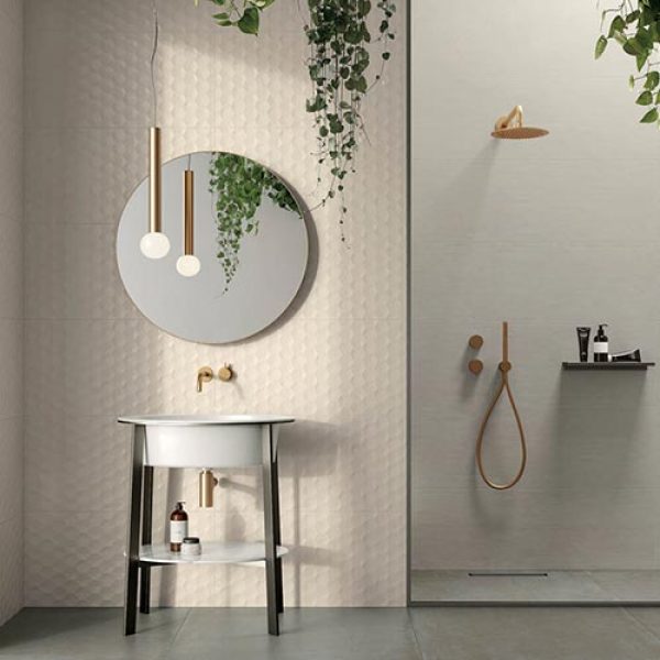 eclipse hexagone gris tiles