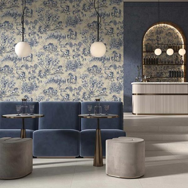 tiles white body licorne