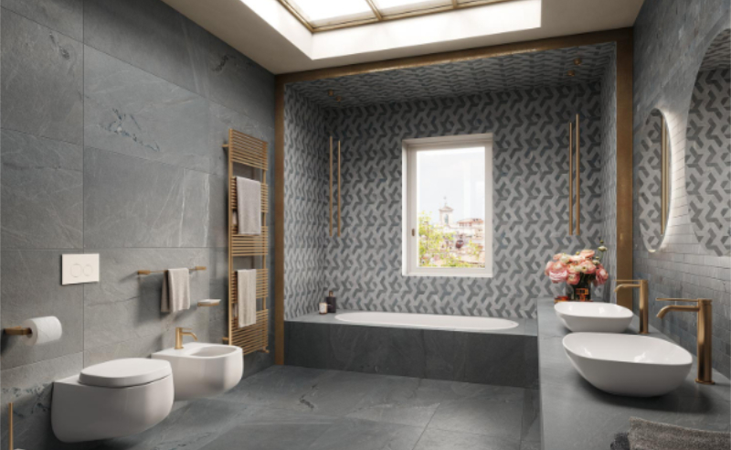 Mosaic tiles for bathroom