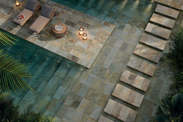 Bali Stone Tile: the imitation tile by Novoceram
