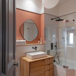AltaMente Children's bathroom - Sinks and mirror Bohemian tiles