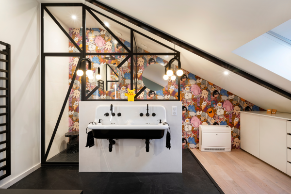 A kawaii and playful master suite