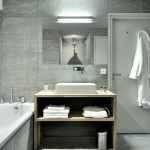 Zen bathroom with Cast - Home by U