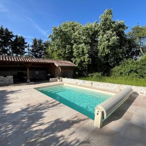 Tiber pool surround -Bazzoli Paysagiste