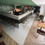 Cement tile look – Restaurant PICA PICA