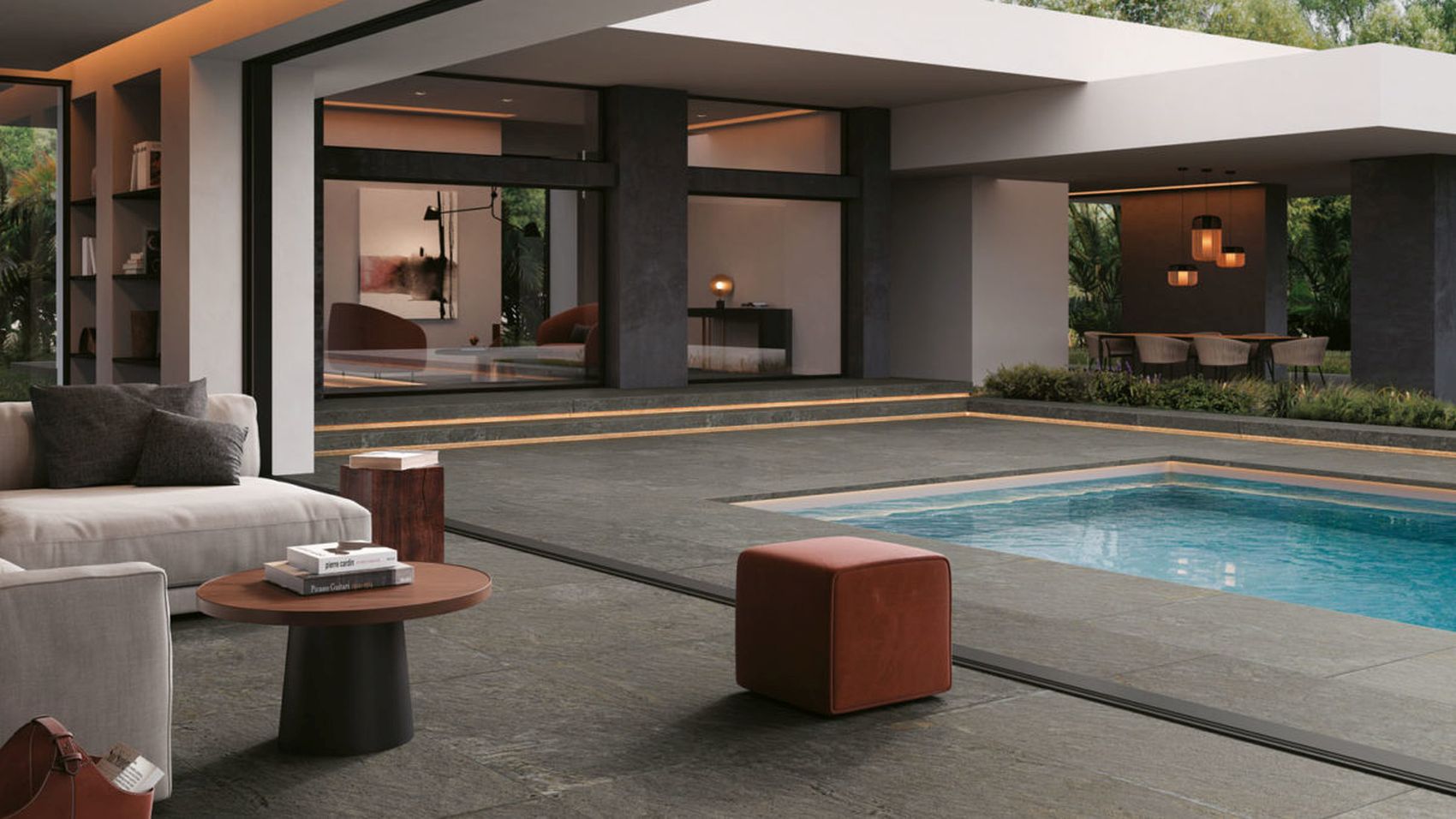 matching indoor and outdoor tiles stone effect tiles 