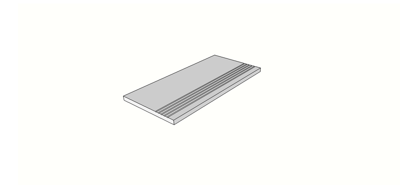 Anti-slip straight edge full external angle (2 pcs) <span style="white-space:nowrap;">12"x24"</span> &nbsp; <span style="white-space:nowrap;">thk. 20mm</span>
