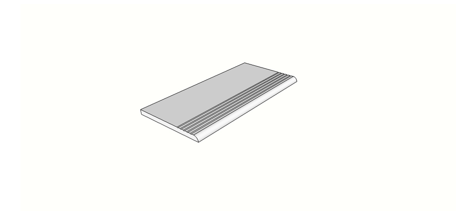 Anti-slip bullnose surface edge <span style="white-space:nowrap;">12"x24"</span> &nbsp; <span style="white-space:nowrap;">thk. 20mm</span>