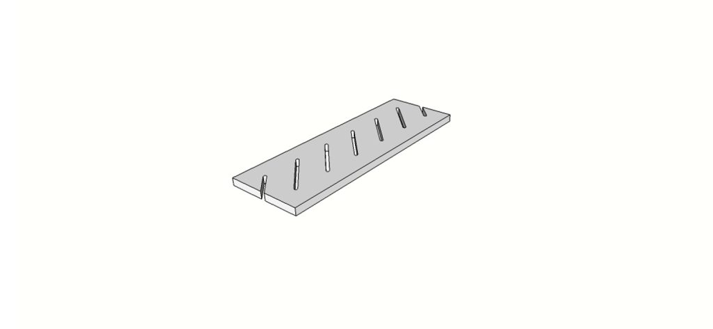 Right grid <span style="white-space:nowrap;">8"x24"</span> &nbsp; <span style="white-space:nowrap;">thk. 20mm</span>