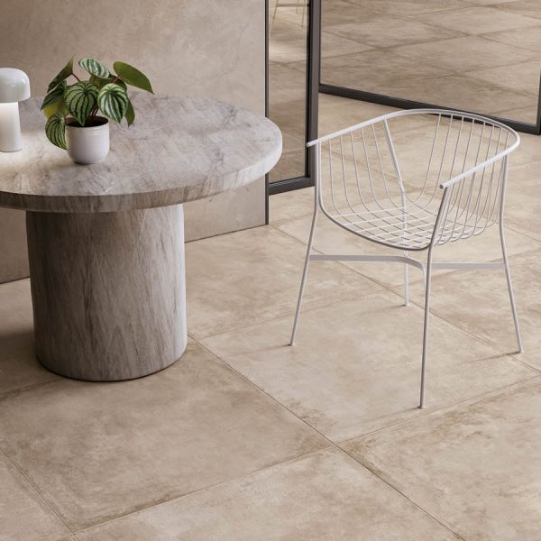 beige stone effect tiles