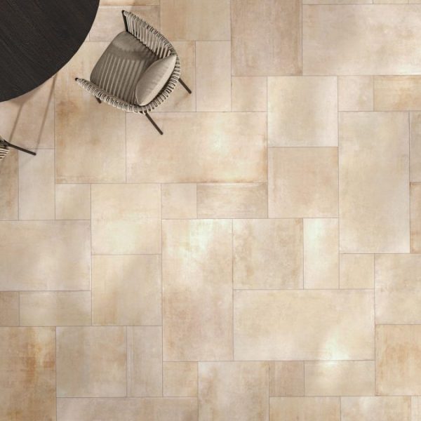 beige stone effect tiles