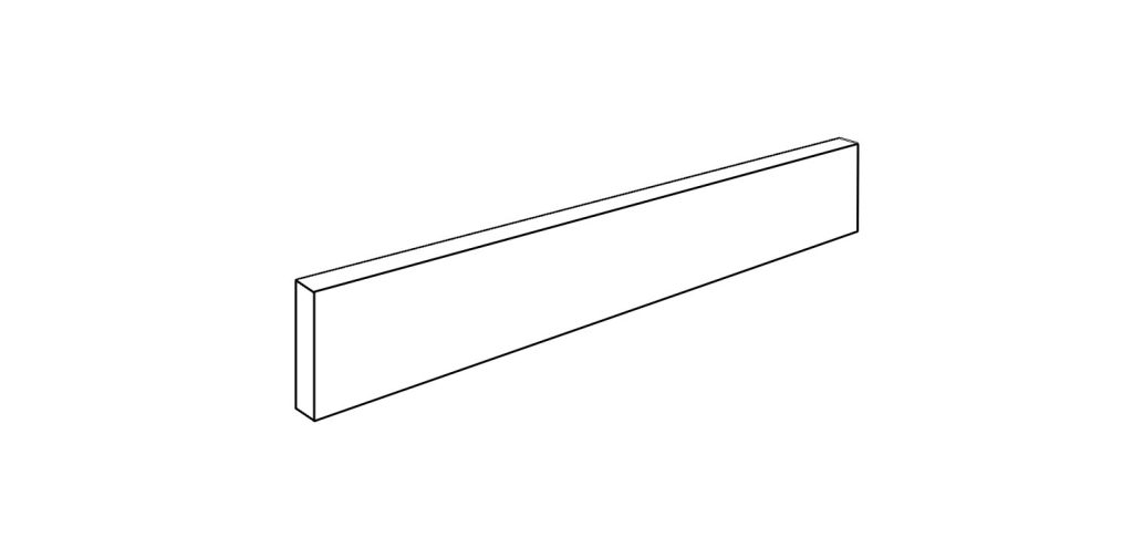 Baseboard <span style="white-space:nowrap;">3"x18"</span>
