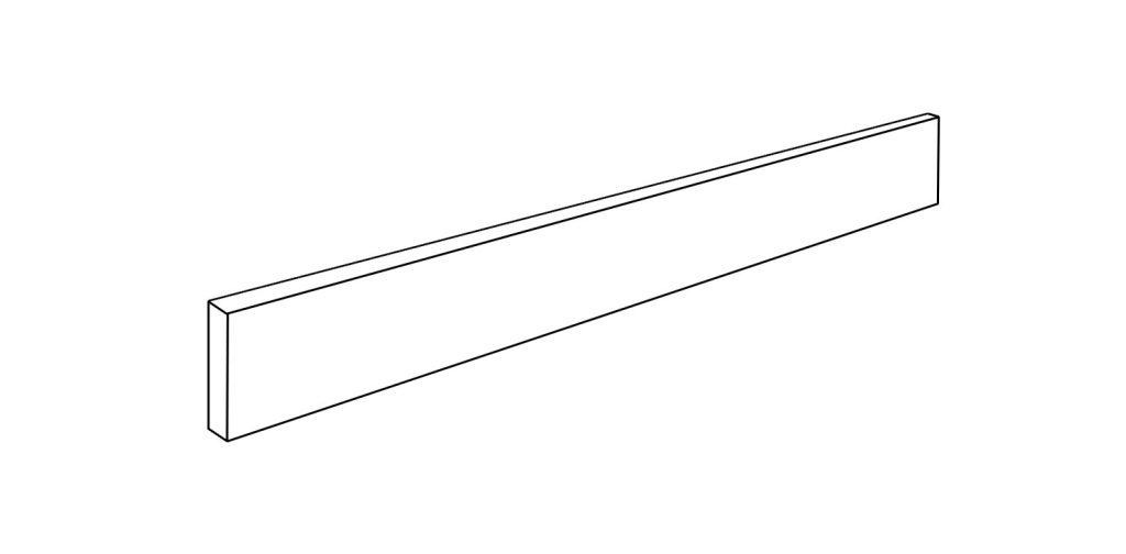 Baseboard <span style="white-space:nowrap;">3"x18"</span>