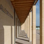 Entrance to the village hall and nursery – Studio Gardoni
