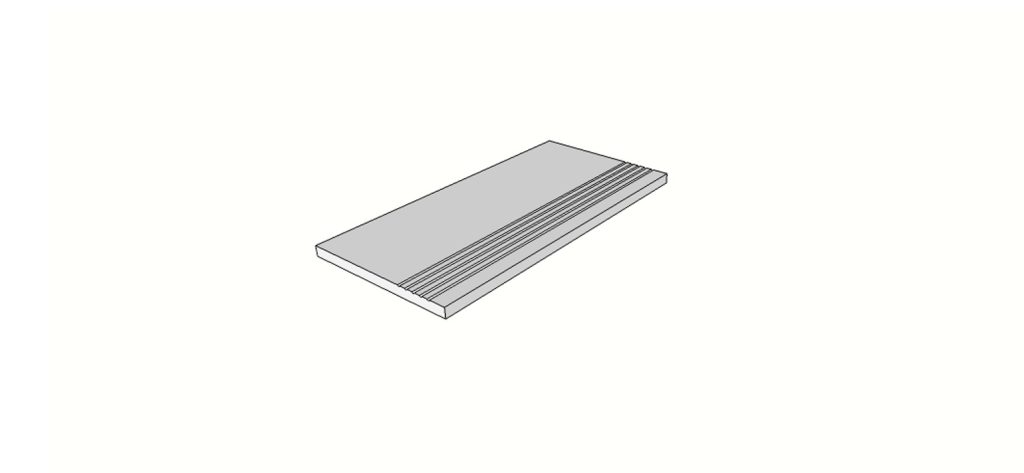 Anti-slip straight edge <span style="white-space:nowrap;">12"x24"</span> &nbsp; <span style="white-space:nowrap;">thk. 20mm</span>