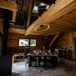 Stone-effect tiled floor - Chalet "Par Amour"